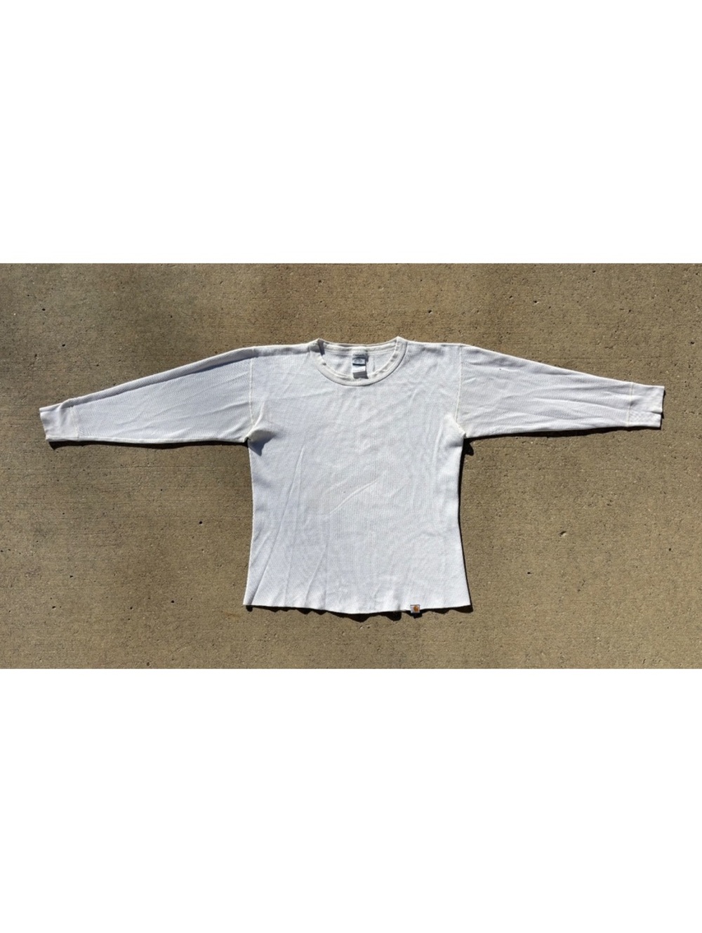 Vintage 1999 Carhartt K56 USA Thermal Waffle Shirt XL